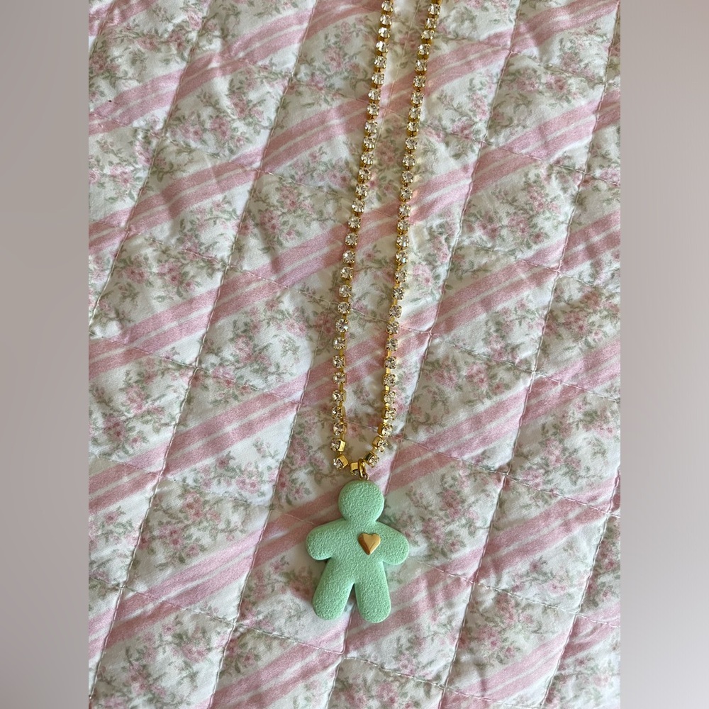 Gingerbread necklace